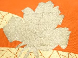 アンティーク　綴れ薔薇模様織り出し名古屋帯